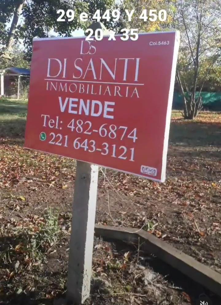 Terreno en Venta en La Plata