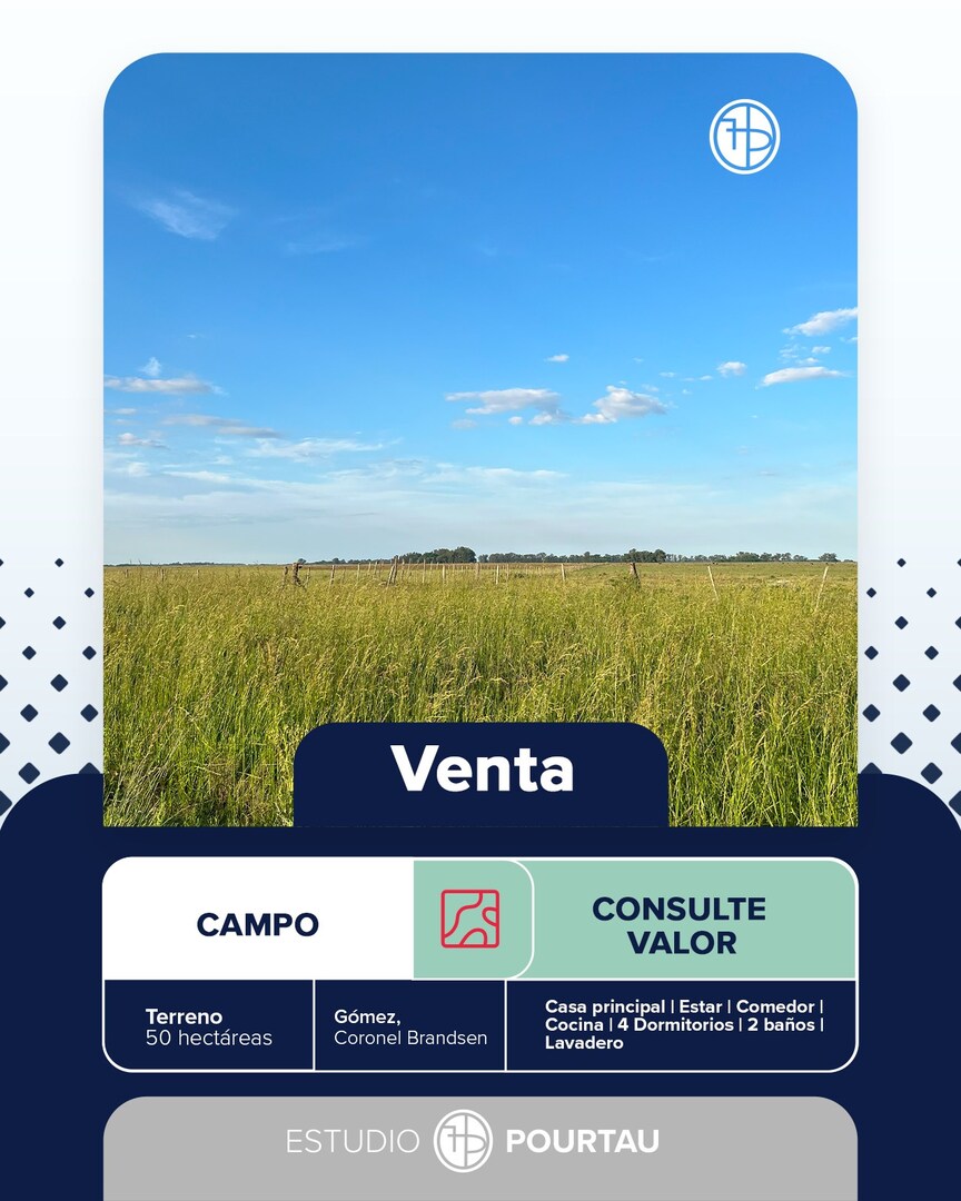 Campo en Venta en Gomez