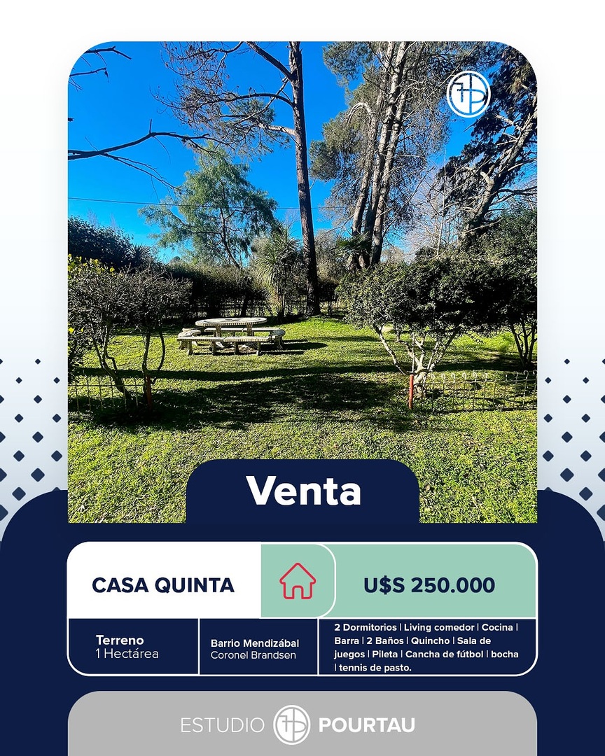 Quinta en Venta en Coronel Brandsen