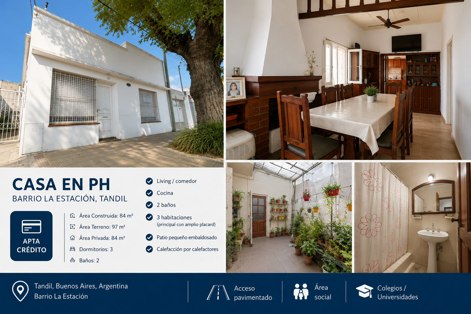 Casa en Venta en Tandil